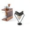 Fiwochic Megalodon Tooth Display Stand Metal Holder Model XEU-0837-3