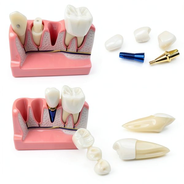 Tangshan Zhengtong Dental Implant Model 4‑Tooth Resin & Metal Kit-5