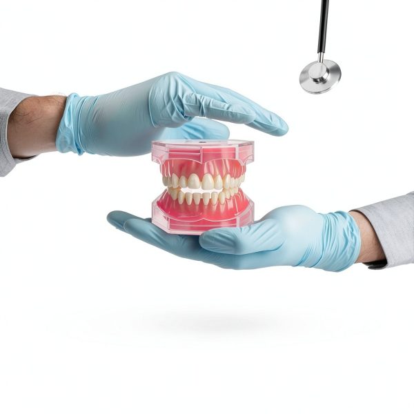 Dental Model Ceonam Silica Gel Removable Teeth Educational Kit-3