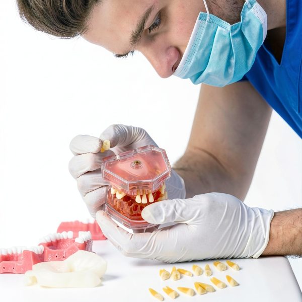 Dental Model Ceonam Silica Gel Removable Teeth Educational Kit-4