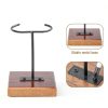 Megalodon Tooth Display Stand Chunful Metal Wood Model MZ 5912-1