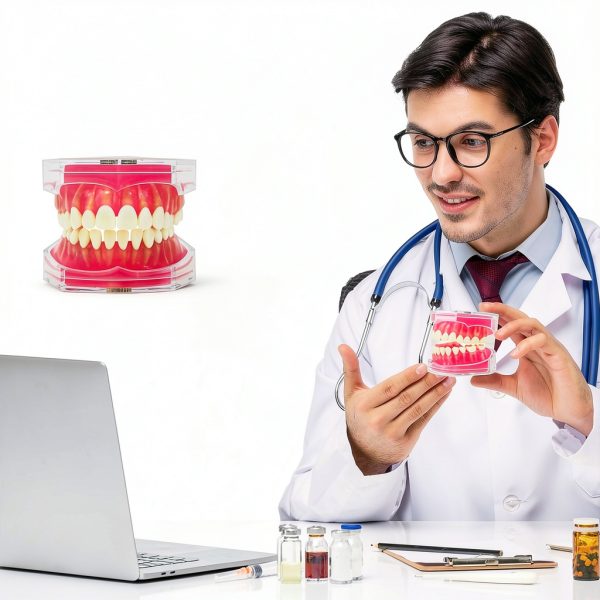 Witbee Premium Silicone Dental Model with Removable Teeth-4