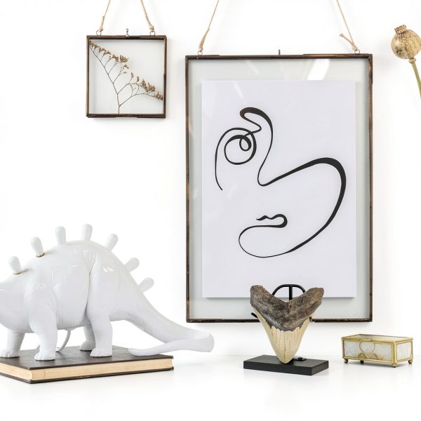 Chunful Adjustable Metal Fossil Display Stand MZ‑Chunful‑4270 Black-5
