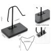 Chunful Adjustable Metal Fossil Display Stand MZ‑Chunful‑4270 Black-1