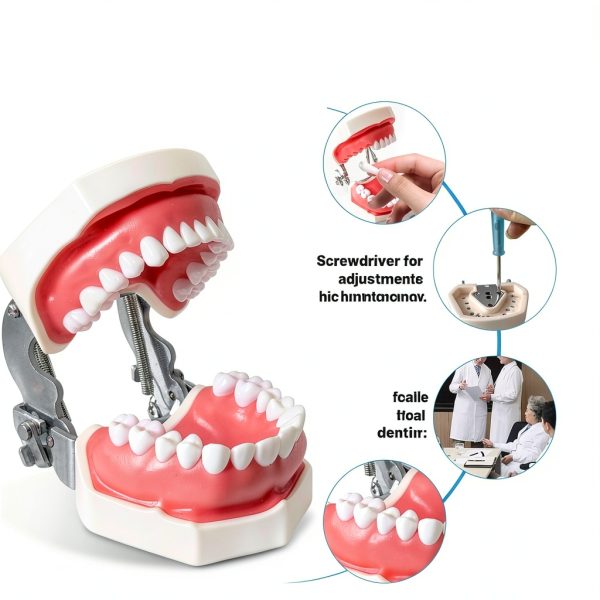 Dental Teaching Model Ceonam 28 Detachable Resin Teeth with Soft Gums-2