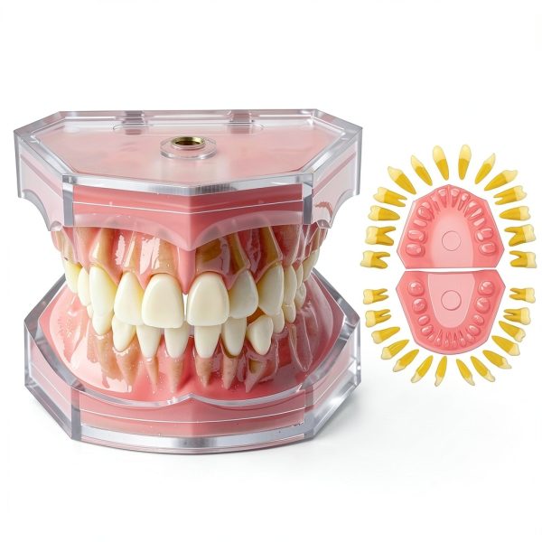DentalMall Silica Gel Dental Model #4004 01 with Removable Teeth-2
