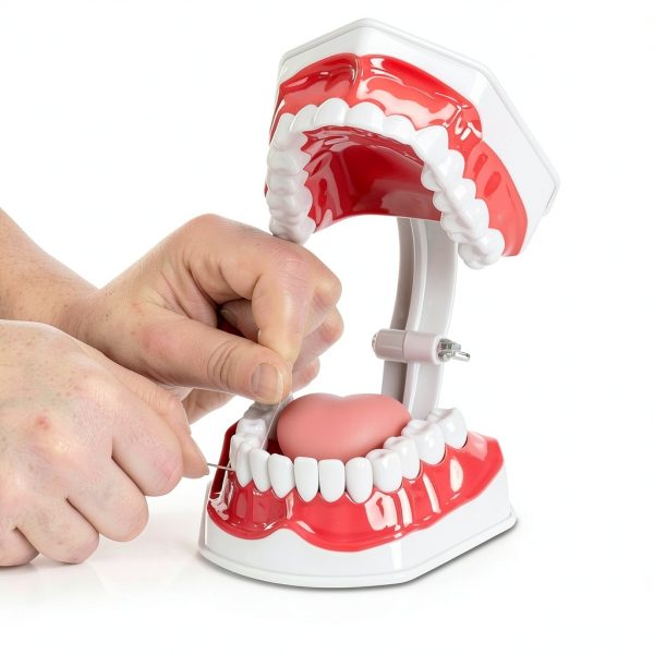 Dental Hygiene Model Practicon 2X Life Size with Moveable Tongue-2