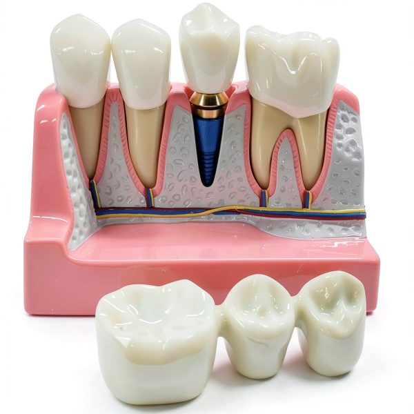 Tangshan Zhengtong Dental Implant Model 4‑Tooth Resin & Metal Kit-6