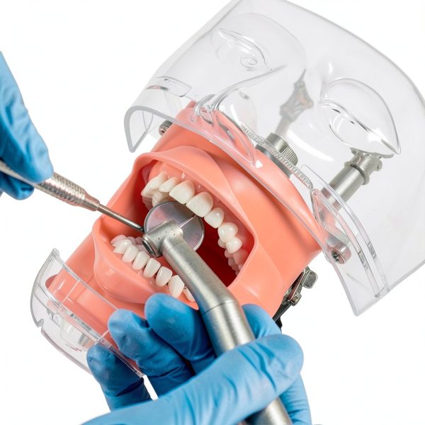 Ultrassist Dental Manikin with Transparency Mask 32 Tooth Typodont-4