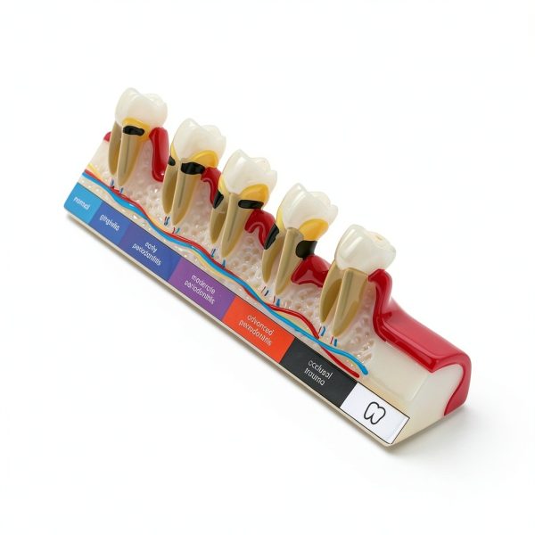 Sprucedent Periodontal Disease Model 6‑Stage Dental Educational Tool-2