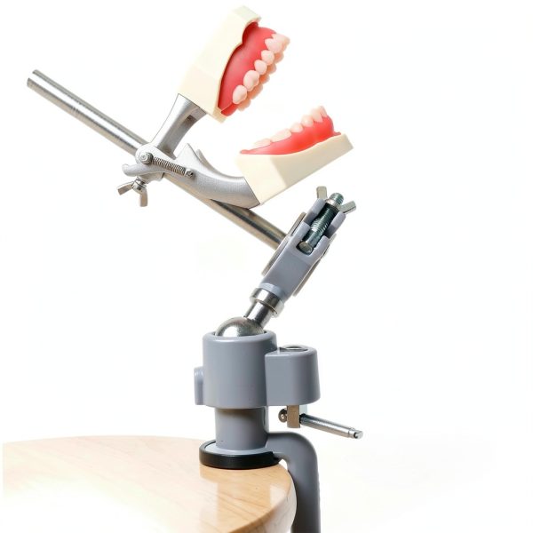 Dentalmall Training Mount Fixed Typodont Stand Stainless Steel 360°-5