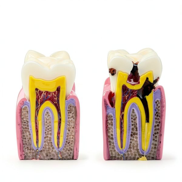 Dental Caries Model Alpha Dental 6x Bilateral Resin Tooth Model-1
