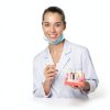 Alpha Dental Resin Metal Implant Crown Bridge Model 4‑Piece Set-5