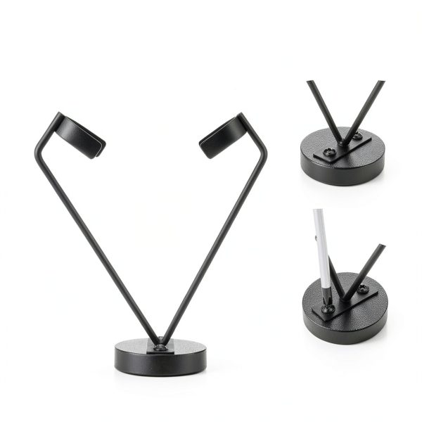 Fiwochic Megalodon Tooth Display Stand Metal Holder Model XEU-0837-1