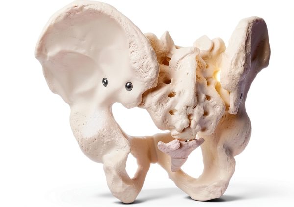 Male Pelvis Model Anatomical Life Size 9.75 x 7 x 0.2 in Bone Skeleton-5