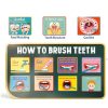 Dental Teeth Model Skylety Teaching Set with Brush and Cards-2