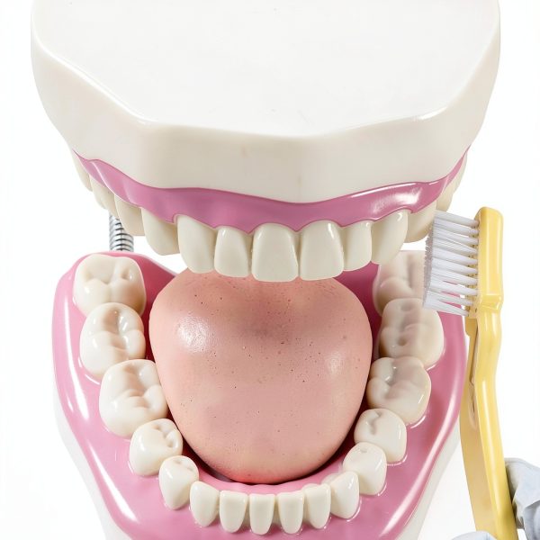 LYOU Dental Teeth Model Sixfold Life Size with Bendable Chain Links-3
