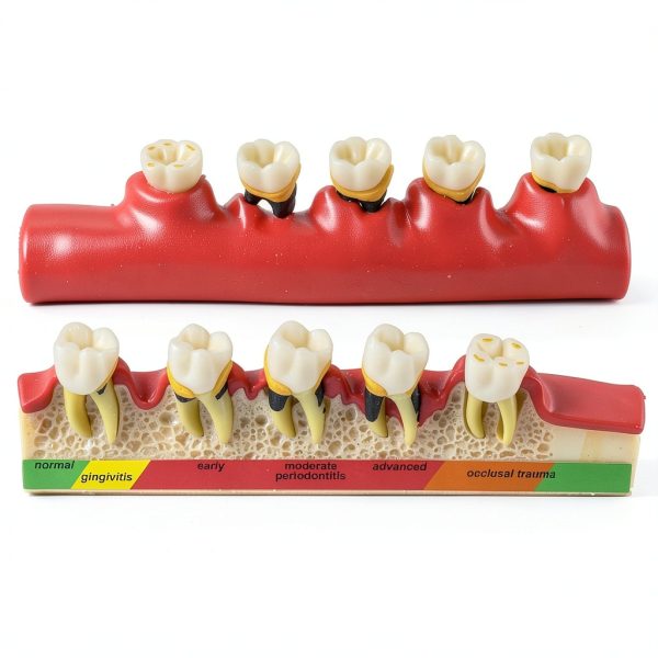 Dentalmall Periodontitis Model 4010 Cross Section Dental Educational-1
