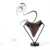 Fiwochic Megalodon Tooth Display Stand Metal Holder Model XEU-0837-5