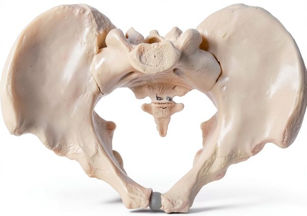 Male Pelvis Model Anatomical Life Size 9.75 x 7 x 0.2 in Bone Skeleton-4