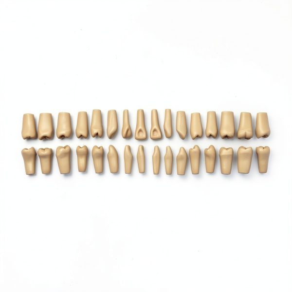 XX Dental Model 32 Ivorine Teeth, Gums, Spring Joint for Columbia 860-0
