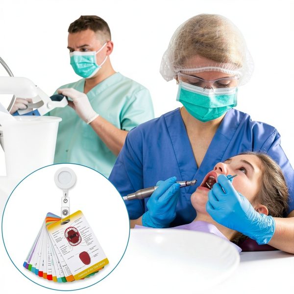 Dental Hygiene Reference Cards Janlaugh 13-Card Double-Sided Study Set-5