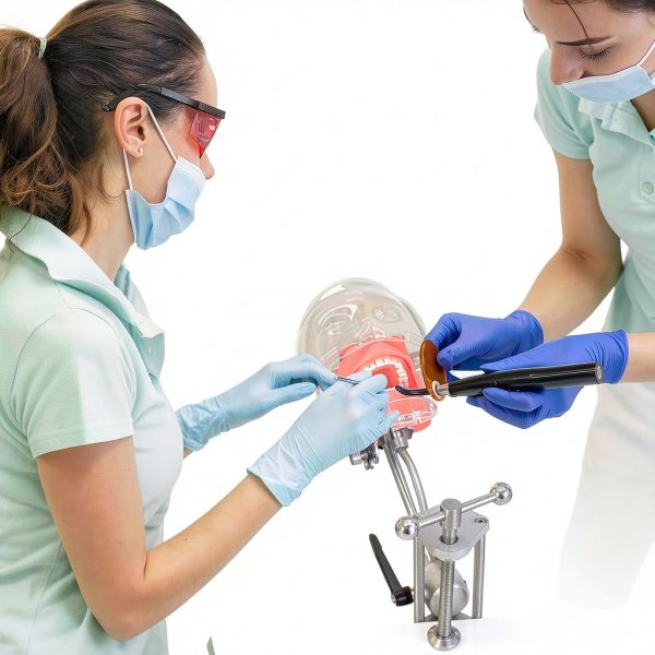 Ultrassist Dental Manikin with Transparency Mask 32 Tooth Typodont-5
