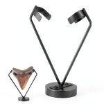 Fiwochic Megalodon Tooth Display Stand Metal Holder Model XEU-0837-0