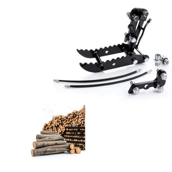Hydraulic Thumb Kit Wudey for Mini-Excavators 0.8-3 Ton 3-Hole M14-M16-6