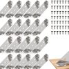 Universal Furniture Corner Connector BENGTING Steel Bracket 30Pcs-0