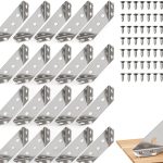 Universal Furniture Corner Connector BENGTING Steel Bracket 30Pcs-0