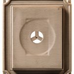 Builders Edge Scalloped Mounting Block Light Almond UV-0