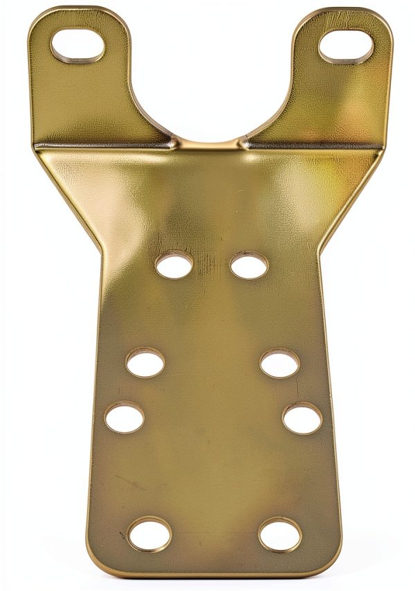 A-Team Proportioning Valve Bracket – Zinc‑Plated Steel Bottom‑Mount-1